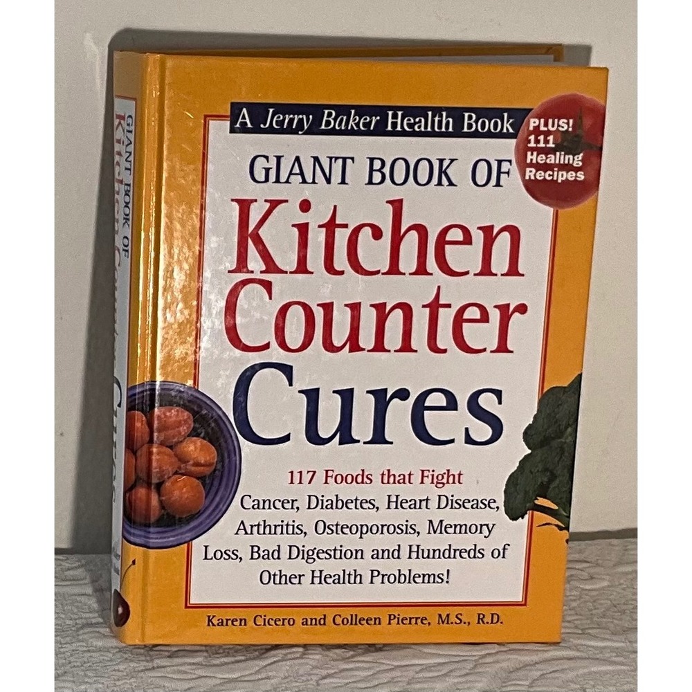 Giant‎ Book Of Kitchen Counter Cures Jerry Baker Health Book